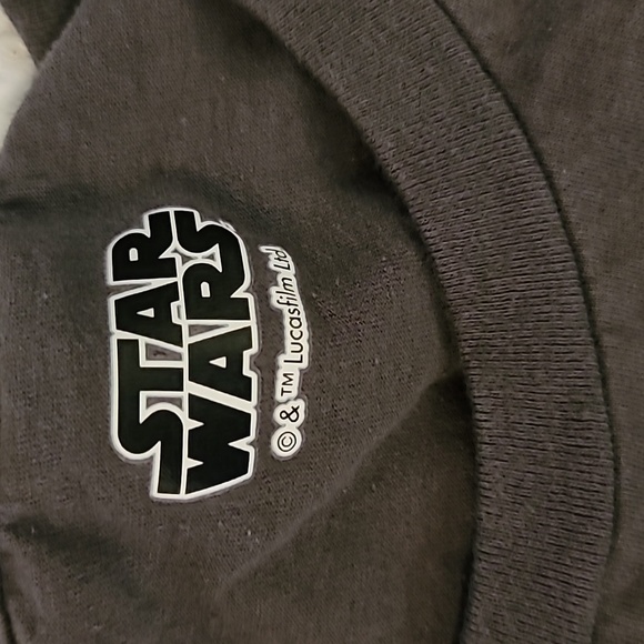 Star Wars Yoda Best Dad grey tee shirt size large - Picture 6 of 8